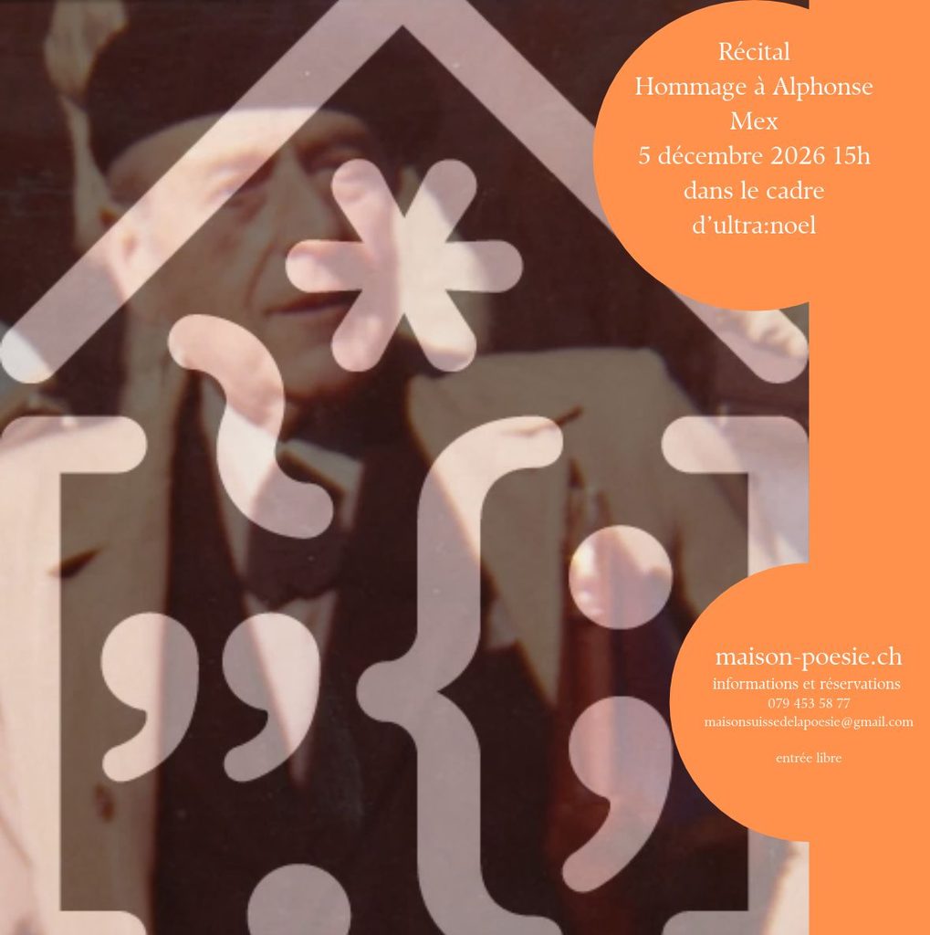Programme Culturel (8) La Maison Suisse de la Poésie